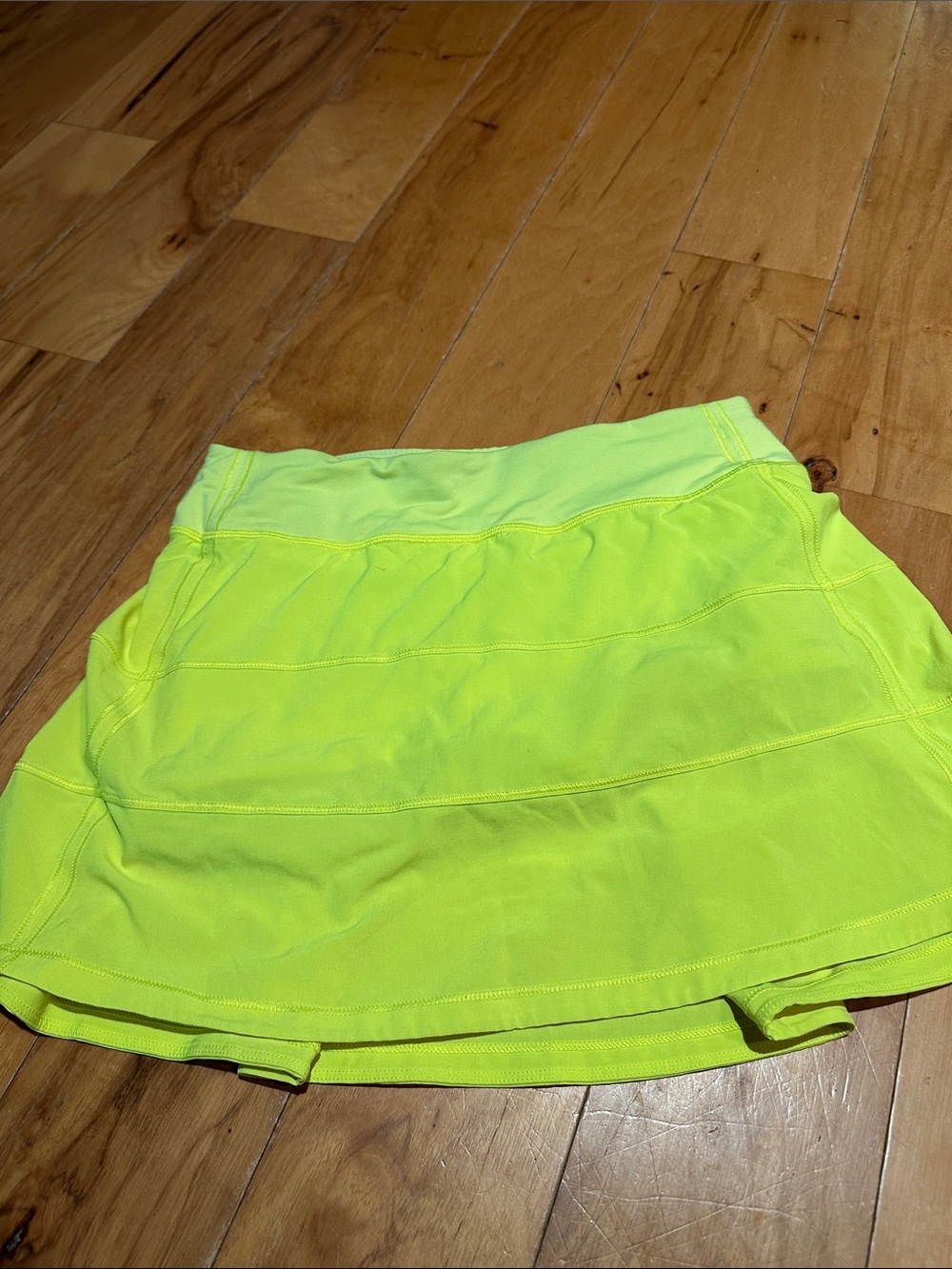 Neon Yellow Athletic Lululemon Skort